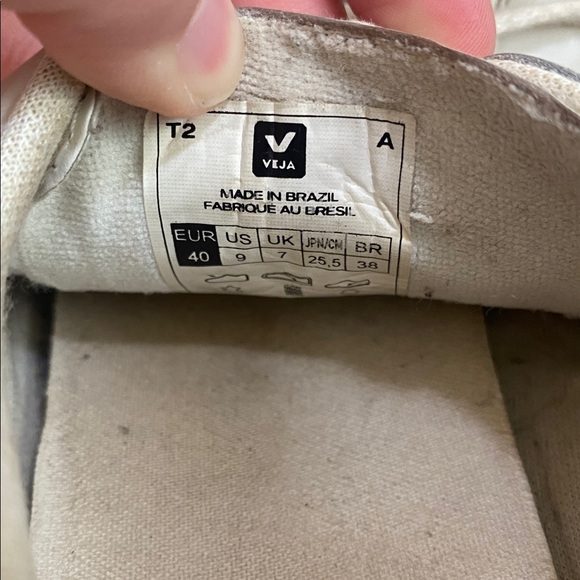 Veja Esplar white leather sneakers size 9 - Picture 10 of 13